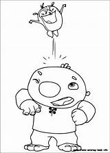 Wallykazam Coloring Pages Printable Kids Colouring Print Cartoons sketch template