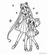 Coloring Pages Sailor Moon Coloring4free Chibiusa Usagi Related Posts sketch template