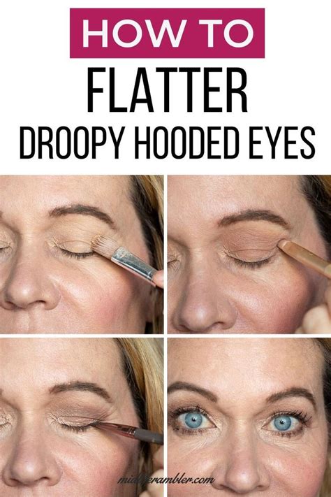 step by step hooded eye makeup tutorial that s perfect for women over