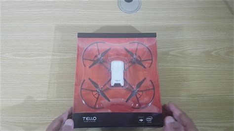 djiryze tello drone unboxing firmware update   flight  beginner  youtube