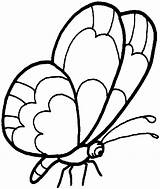 Butterfly Coloring Pages Printable Kids Pretty sketch template