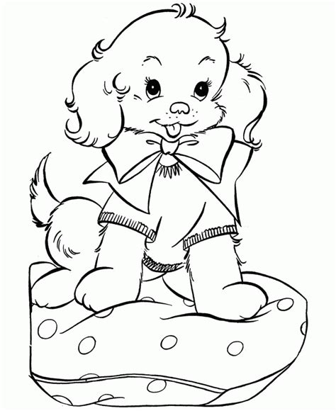 coloring pages  girls puppies coloring home