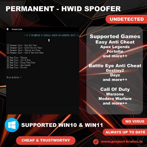 permanent spoof hwid spoofer hwid spoofer undetected cheats