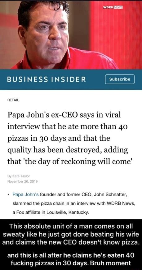 Retail Papa J Ohn S Ex Ceo Says In Viral Interview That He