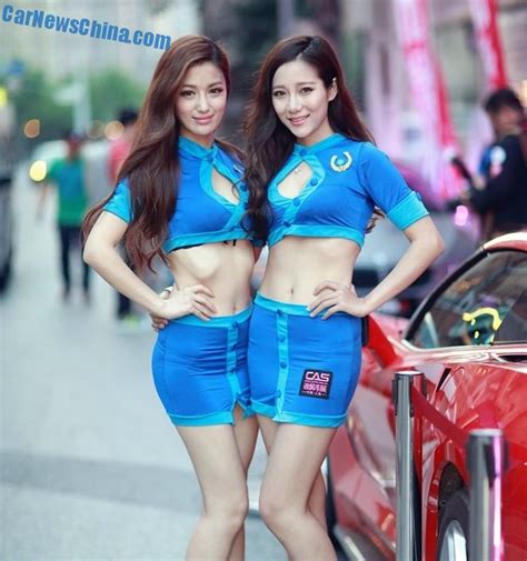 The Girls Of The China Auto Salon In Shanghai