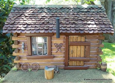 pin  dollhouse cabin