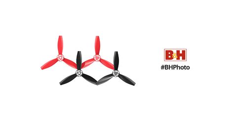 parrot propellers  bebop  quadcopter redblack pf