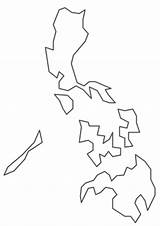 Philippines Map Drawing Clipart Islands Philippine Easy Contour Asia Geo Marshall Conceptdraw Drawings Guide Country Geomap Reproduced Paintingvalley Clipground sketch template