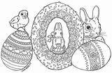 Easter Coloring Egg Inkspiredmusings Pages sketch template