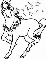 Coloring Pages Horse Horses Printable Kids sketch template