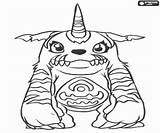Digimon Gabumon Colorare Disegni Malvorlagen Kolorowanki Ausmalbilder Agumon sketch template