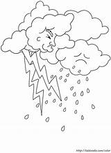 Coloring Storm Pages Rain Cloud Weather Lightning Clouds Color Drawing Cartoon Stratus Printable Getdrawings Getcolorings Clip Designlooter Stormtrooper Comments Print sketch template