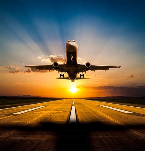 royalty  airplane takeoff pictures images  stock  istock