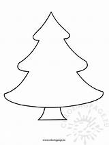 Tree Christmas Template Coloring Printable Ornament Templates Patterns Clipart Pages Craft Kids Plain Outline Felt Book Trees Print Cartoon Evergreen sketch template