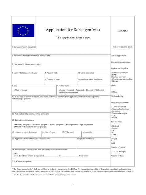 my visa application form visa processing