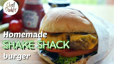 Copycat 2 Homemade Shake Shack Burger 쉐이크쉑버거 Youtube