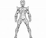 Wizard Marvel Alliance Ultimate Front Coloring sketch template