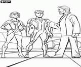 Tron Legacy Characters Main sketch template