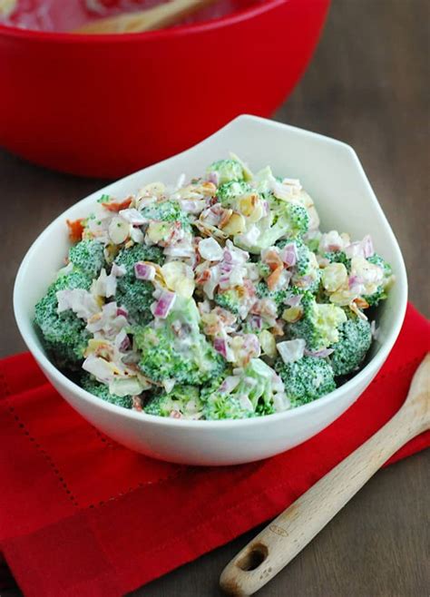Low Carb Broccoli Salad Easy And Healthy The Low Carb Diet