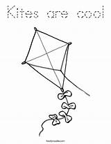 Kites sketch template