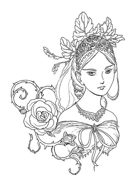 fairy queen coloring pages  coloring pages