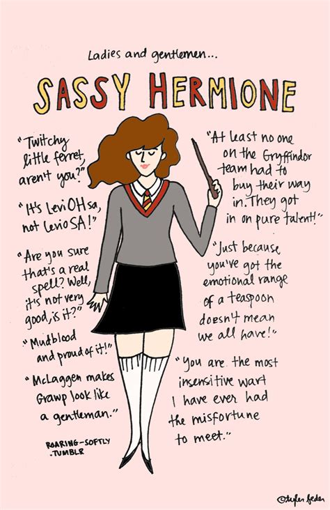 Sassy Hermione Harry Potter Love Harry Potter Universal Harry