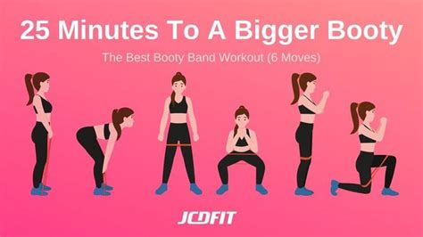 The Best Booty Band Workout 6 Key Exercises For A Big Butt