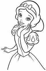 Branca Neve Biancaneve Colorir Colorare Printable Colouring Lovely F4 Witch Coloringfolder Nieves Imagens Colorier Enanitos Benjaminpech sketch template