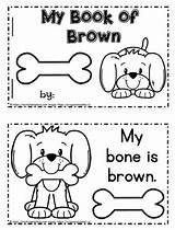 Brown Color Booklet Word Worksheets sketch template