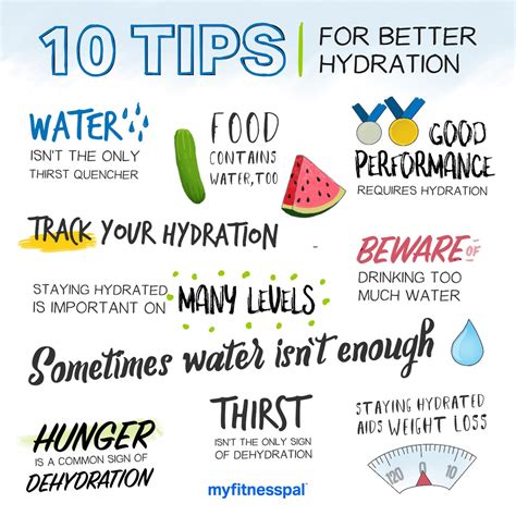 healthy habits  life  tips   hydration wellness myfitnesspal