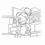 Nemo Finding Coloring Pages Darla Sherman Character Cute Little Dory Fish Coral Mother Ones sketch template