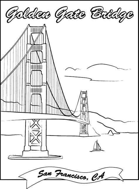 world landmarks coloring pages