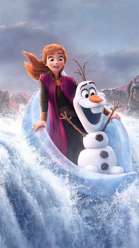 Iphone Wallpaper Bj51 Disney Frozen Poster Film Anna Elsa