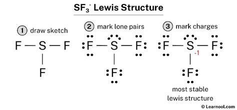 sf lewis structure learnool