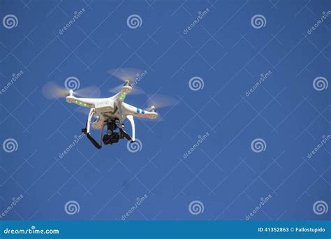 beautiful drone   sky stock image image  propellers