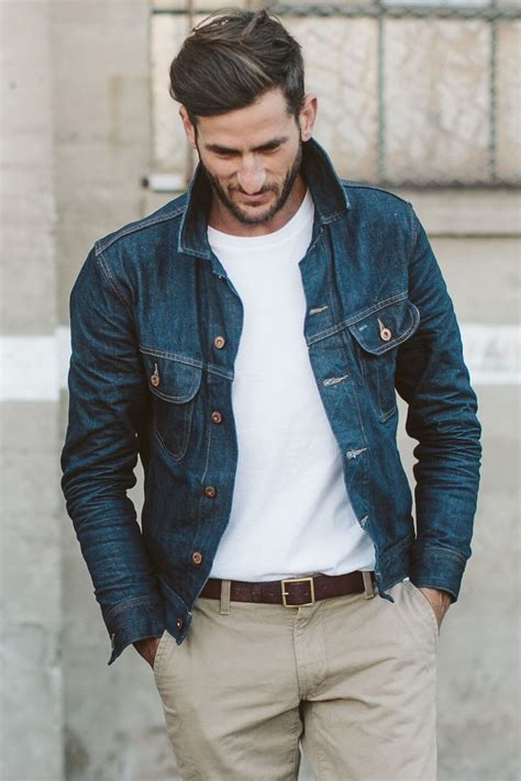 ways  wear  denim jean jacket     cool