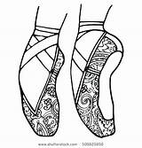 Coloring Pages Ballet Nike Dancer Jazz Shoes Dance Logo Ballerina Drawing Nutcracker Hula Shoe Slippers Colouring Moms Young Getdrawings Getcolorings sketch template