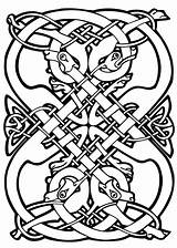 Celtic Celtique Keltische Celtica Colorear Erwachsene Malbuch Fur Celta Adulti Coloriages Verzierung éléments Abstraits Entrelacés Ausmalbild Justcolor Intricate Pagina Kategorien sketch template
