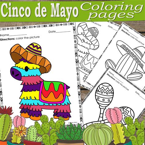 cinco de mayo coloring pages cinco de mayo coloring pages de mayo