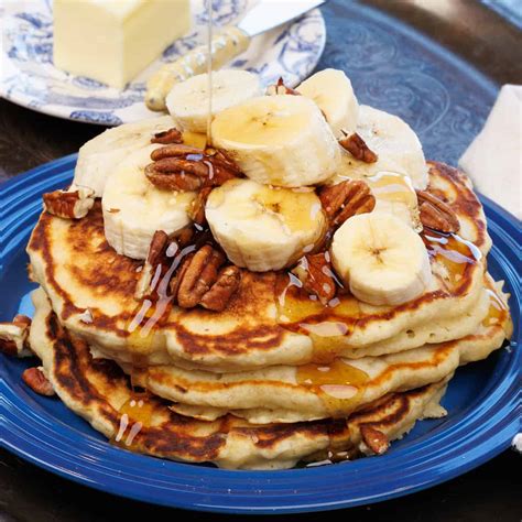 banana pancakes recipe short stack  dish kitchen