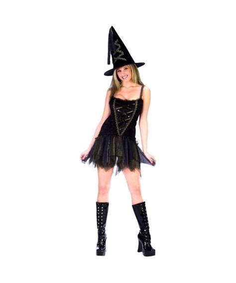 adult sexy flirty witch halloween costume women costume