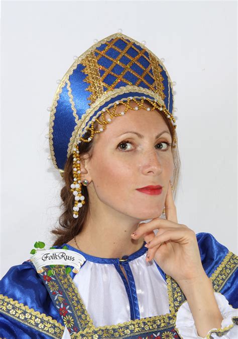 russian traditional kokoshnik vasilisa folk russian