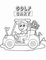 Golf Colorir Golfe Golfer Vsg Coloringonly Desenhos Cartoon Colorironline sketch template