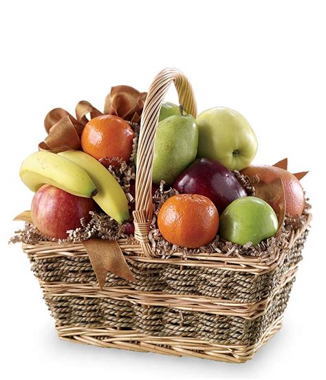 fresh fruit basket itsflowerscom