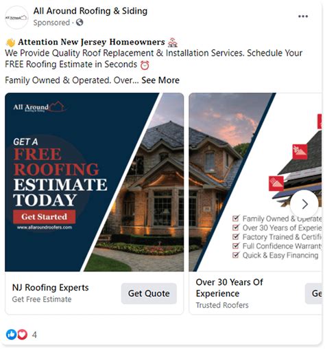 home improvement advertising ideas bonus  facebook ad examples