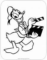 Donald Coloring Duck Pages Disneyclips Marker Holding Movie Funstuff sketch template
