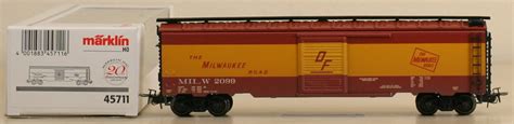 consignment  marklin  freight car  milwaukee road metal