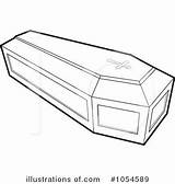 Coffin Clipart Casket Illustration Royalty Coloring Lal Perera Template sketch template