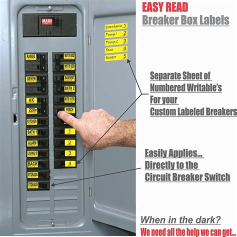 printable circuit breaker directory