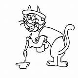Coloring Pages Fun Cat Posted Am sketch template